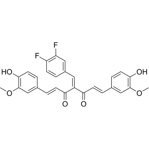 Difluorinated Curcumin (3,4-Difluorobenzylidene curcumin) 1170354-22-9